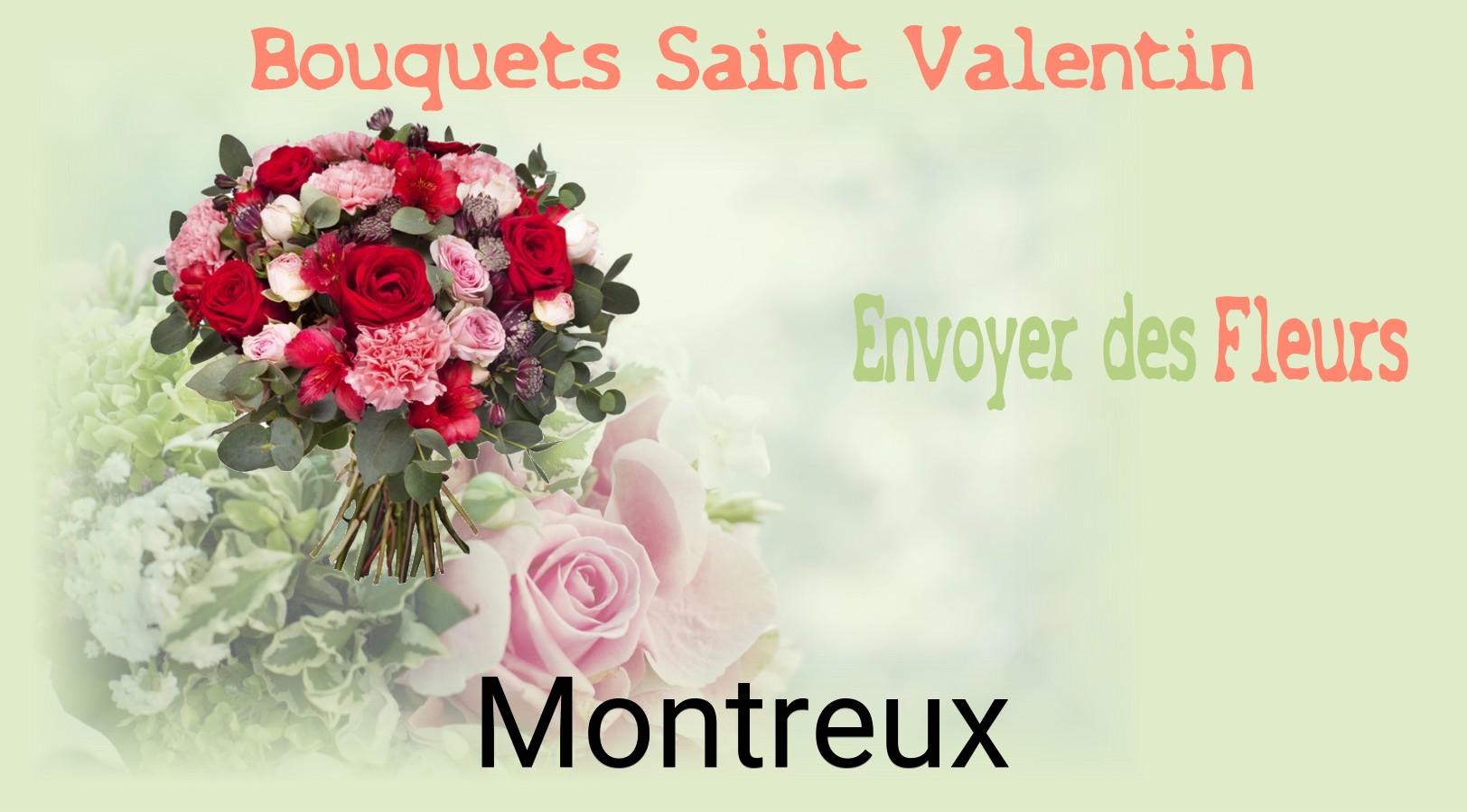 Roses de Saint-Valentin livrées à Montreux